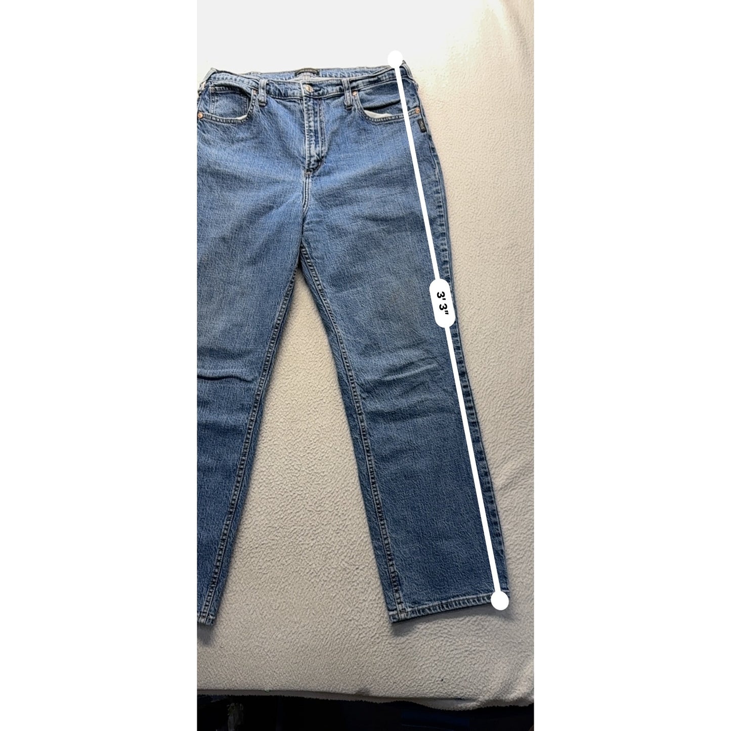 Silver Jeans Co. Highly Desirable Straight Jeans W32/L26 Blue Denim #322B
