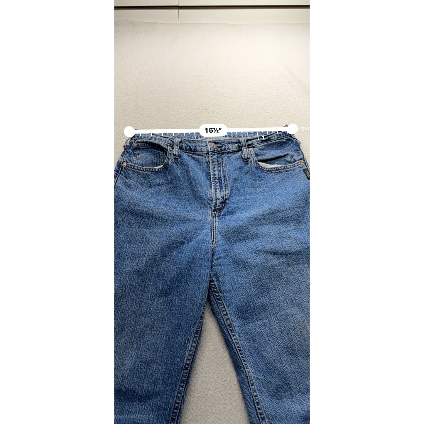 Silver Jeans Co. Highly Desirable Straight Jeans W32/L26 Blue Denim #322B