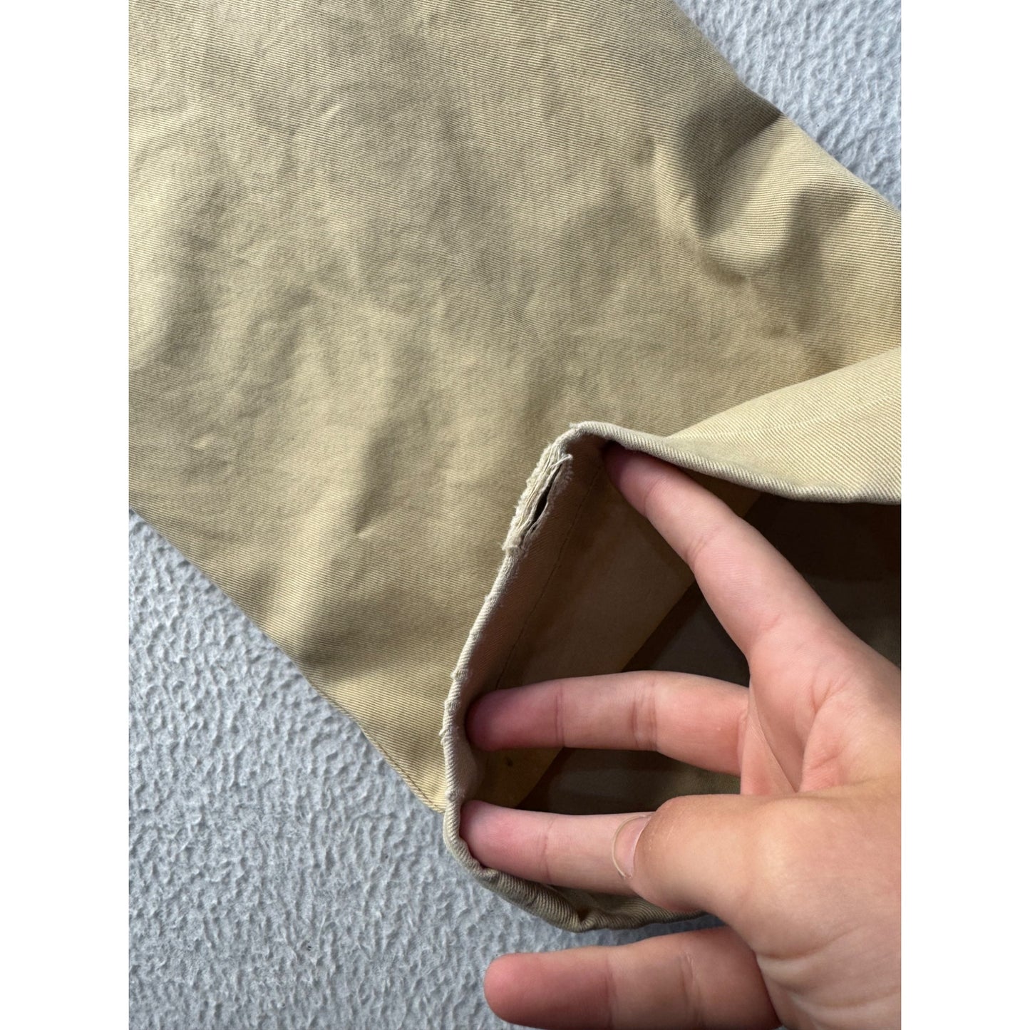 Nautica Classic Fit Khaki Cotton Pants 34W x 34L Beige Casual Trousers #9773
