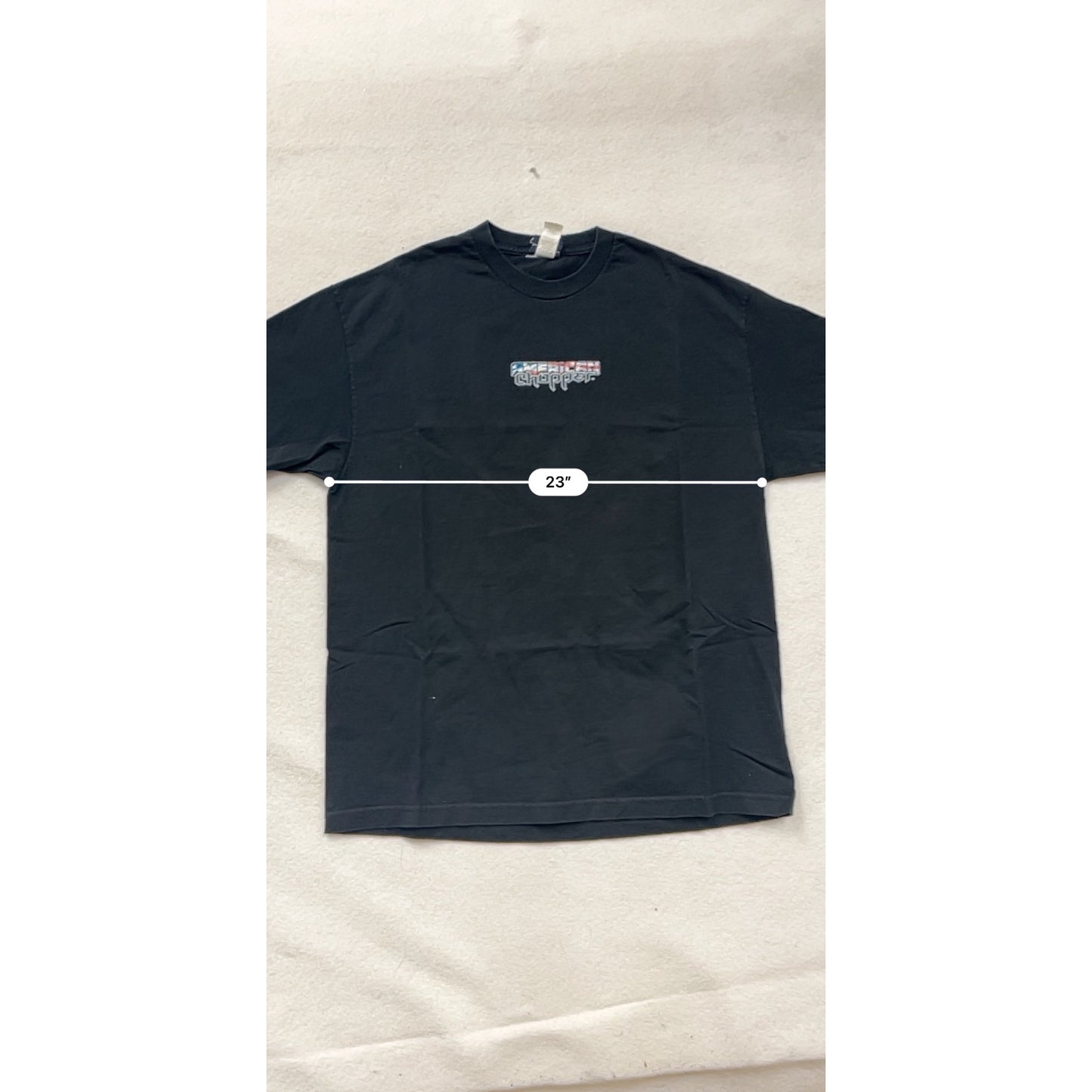 2000s American Chopper Black Graphic T-Shirt Mens XL #8404