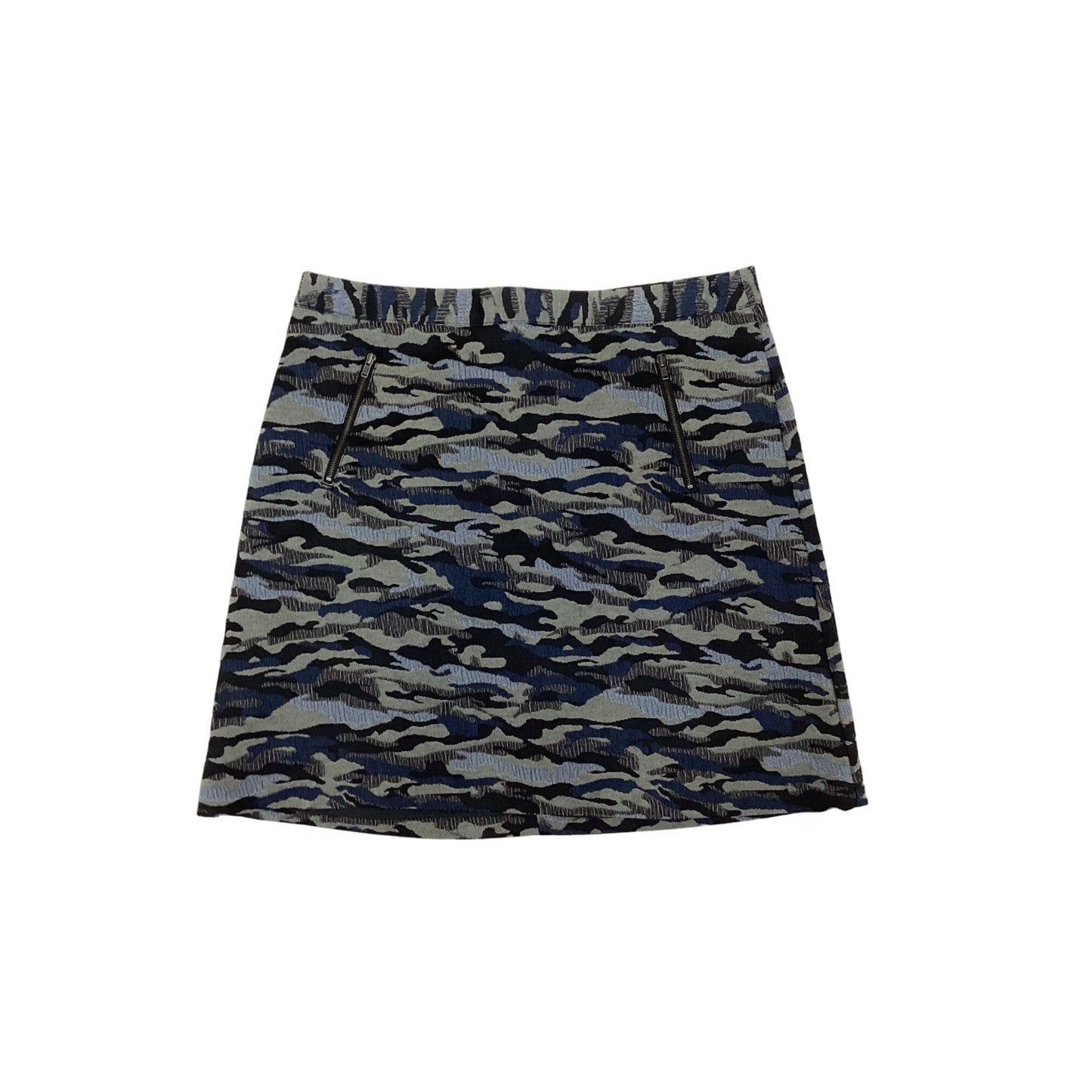 Halogen Blue Camouflage Skirt