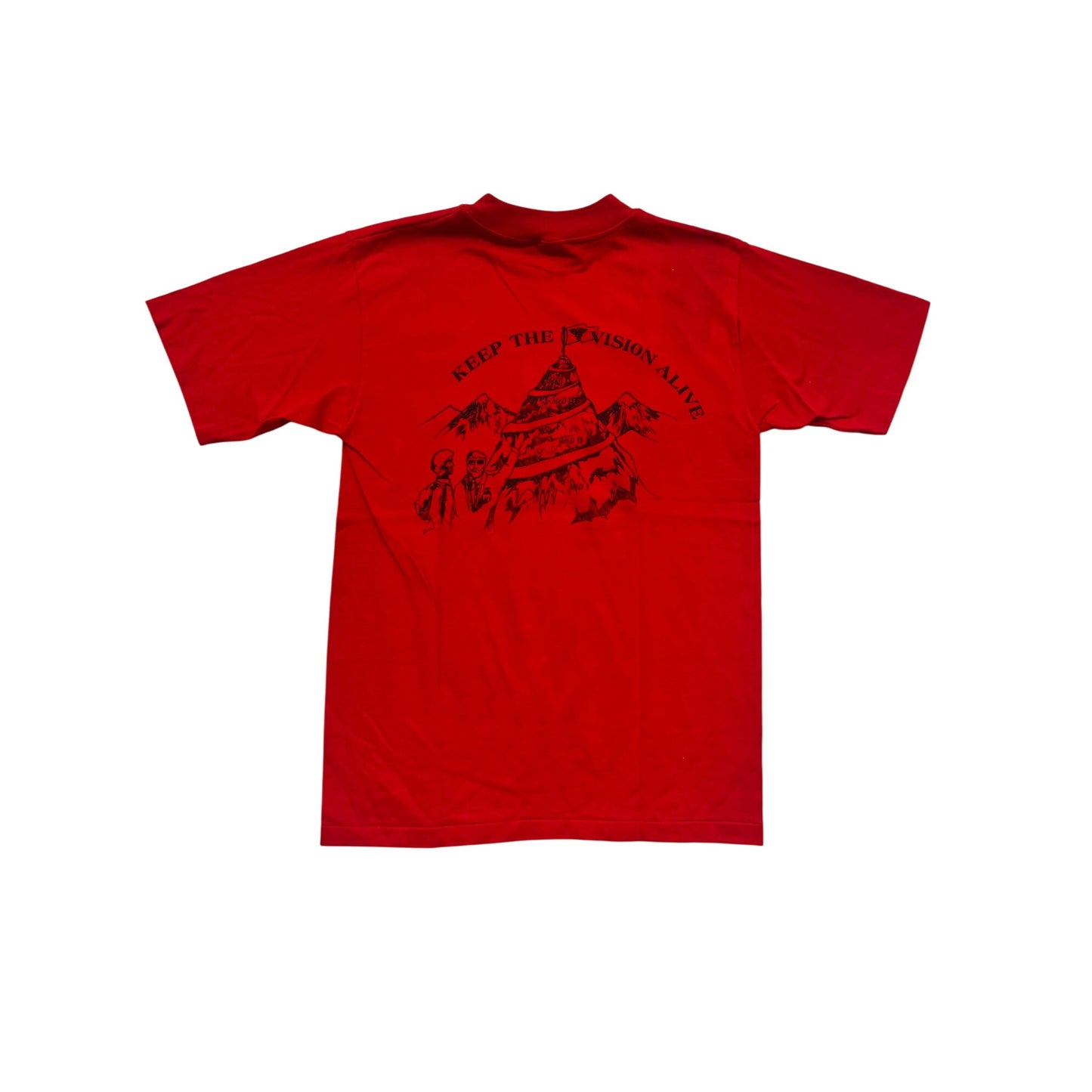 Vintage OSU-COM Black Alumni Reunion T-Shirt Large 1987 Red #557A