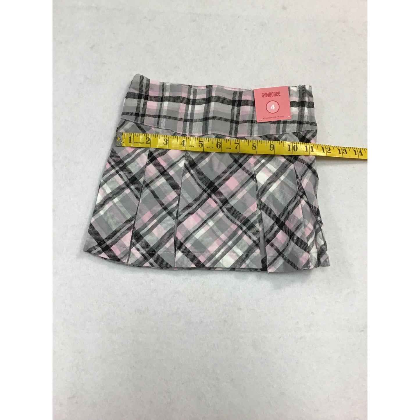 Gymboree girls plaid skirt