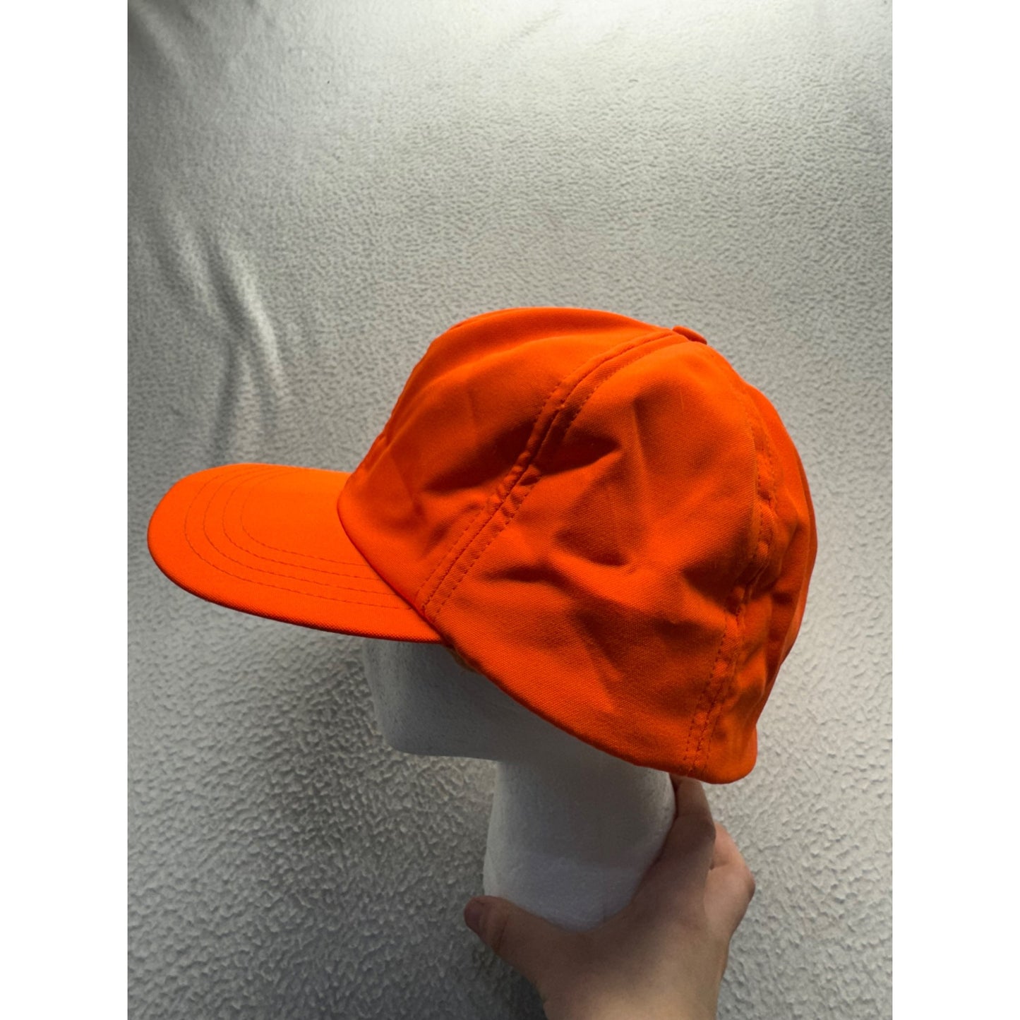 Thinsulate Orange Insulated Cap With Thermal Lining Made In USA #9230