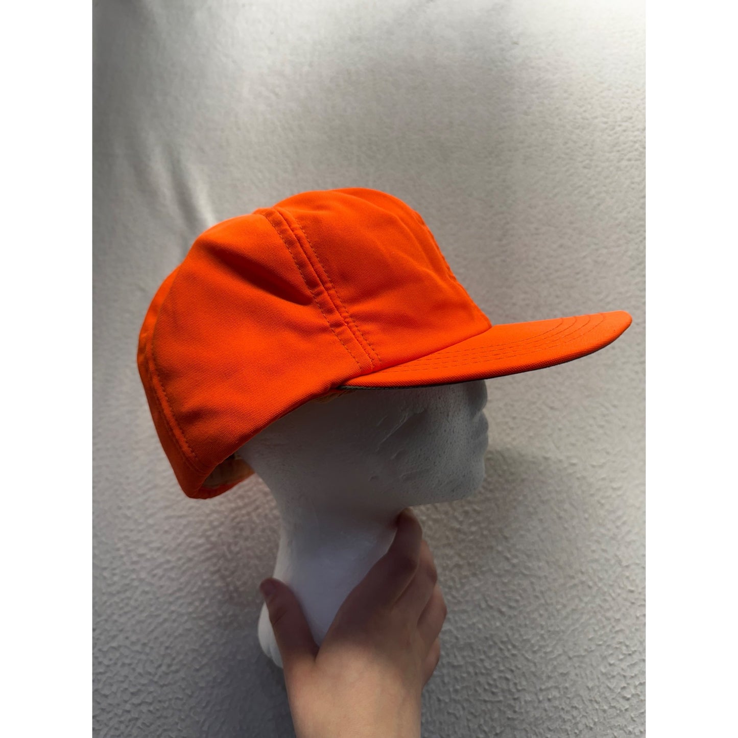 Thinsulate Orange Insulated Cap With Thermal Lining Made In USA #9230