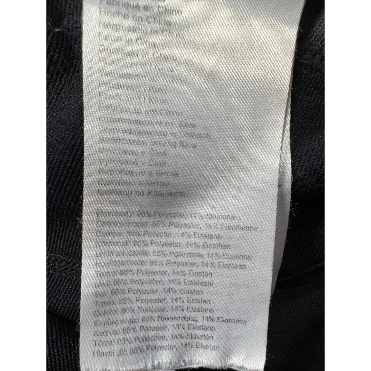 Pearl Izumi Running Capri Leggings Small Black Gray Patterned Purple Trim #9917