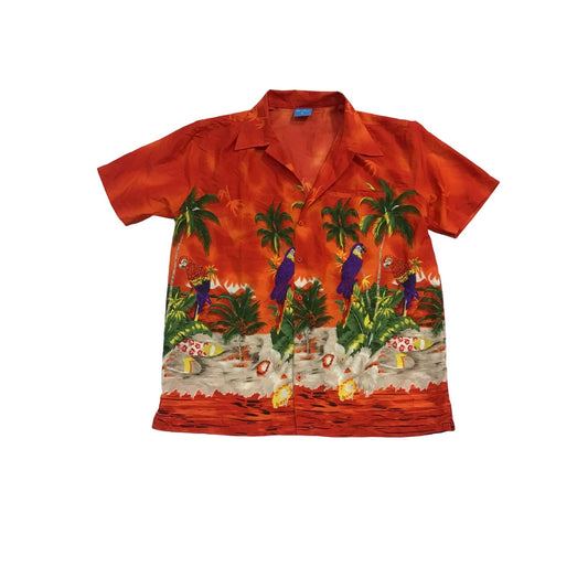 Men’s Lightweight Tropical ButtonUp