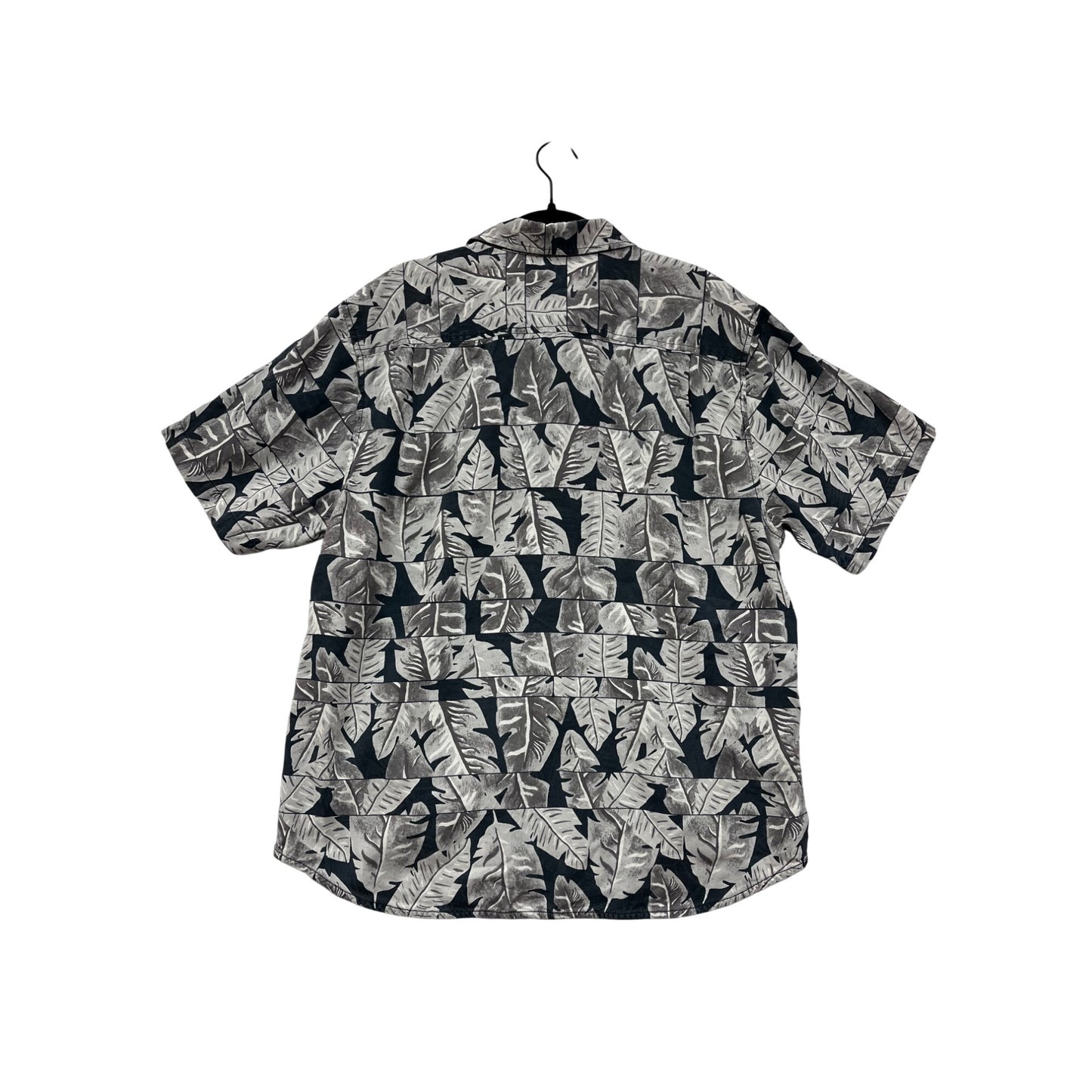 Tommy Bahama Leaf Print Short-Sleeve Shirt L  #8762