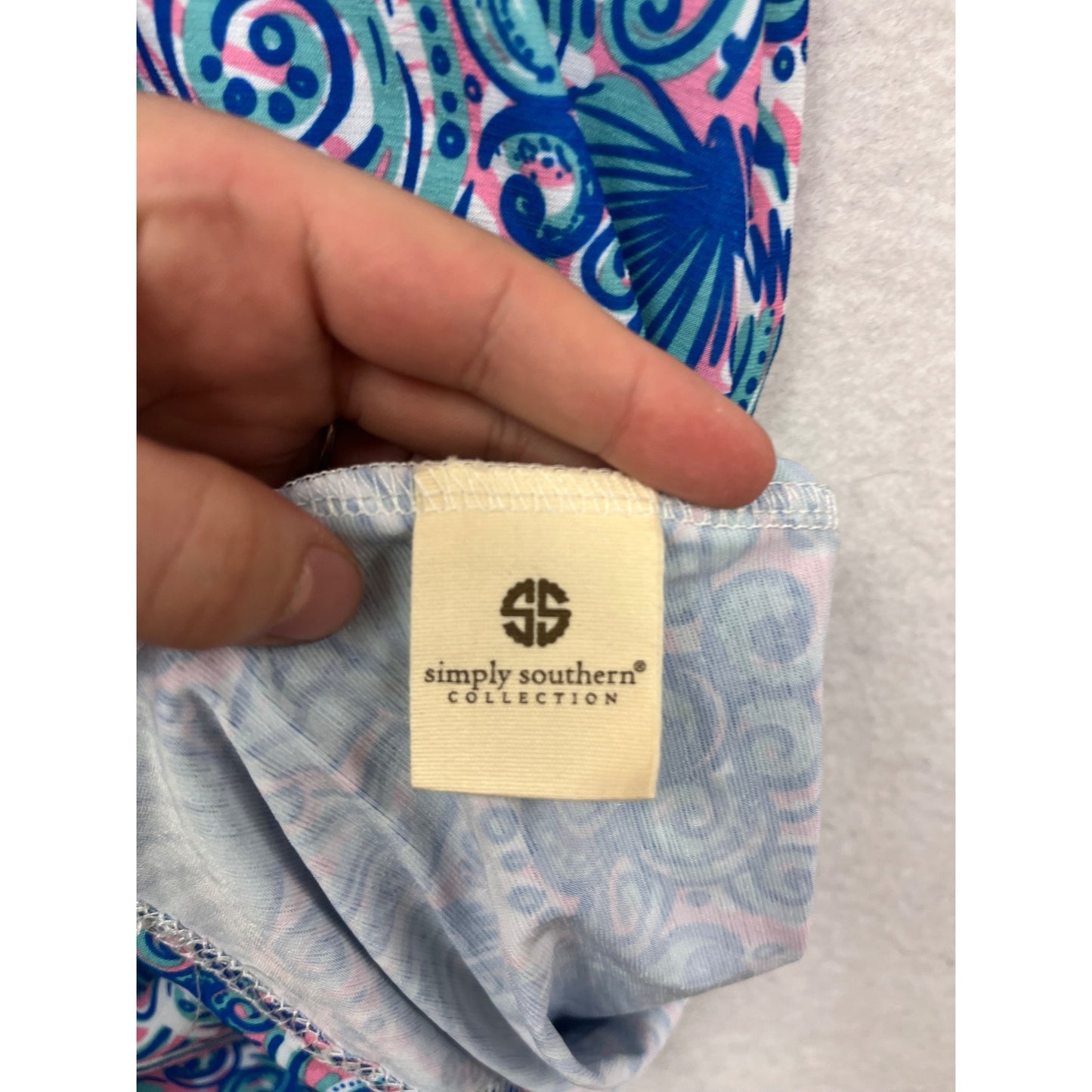 Simply Southern Sleeveless Printed Dress  #8465