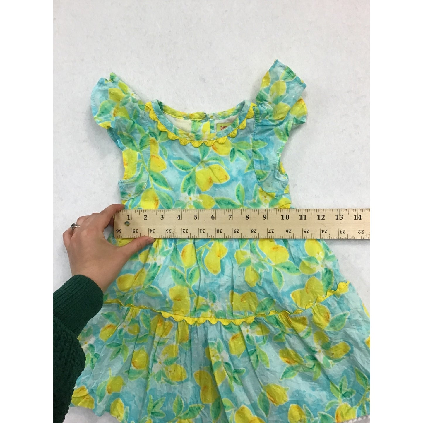 Baby Girl Lemon Print Dress