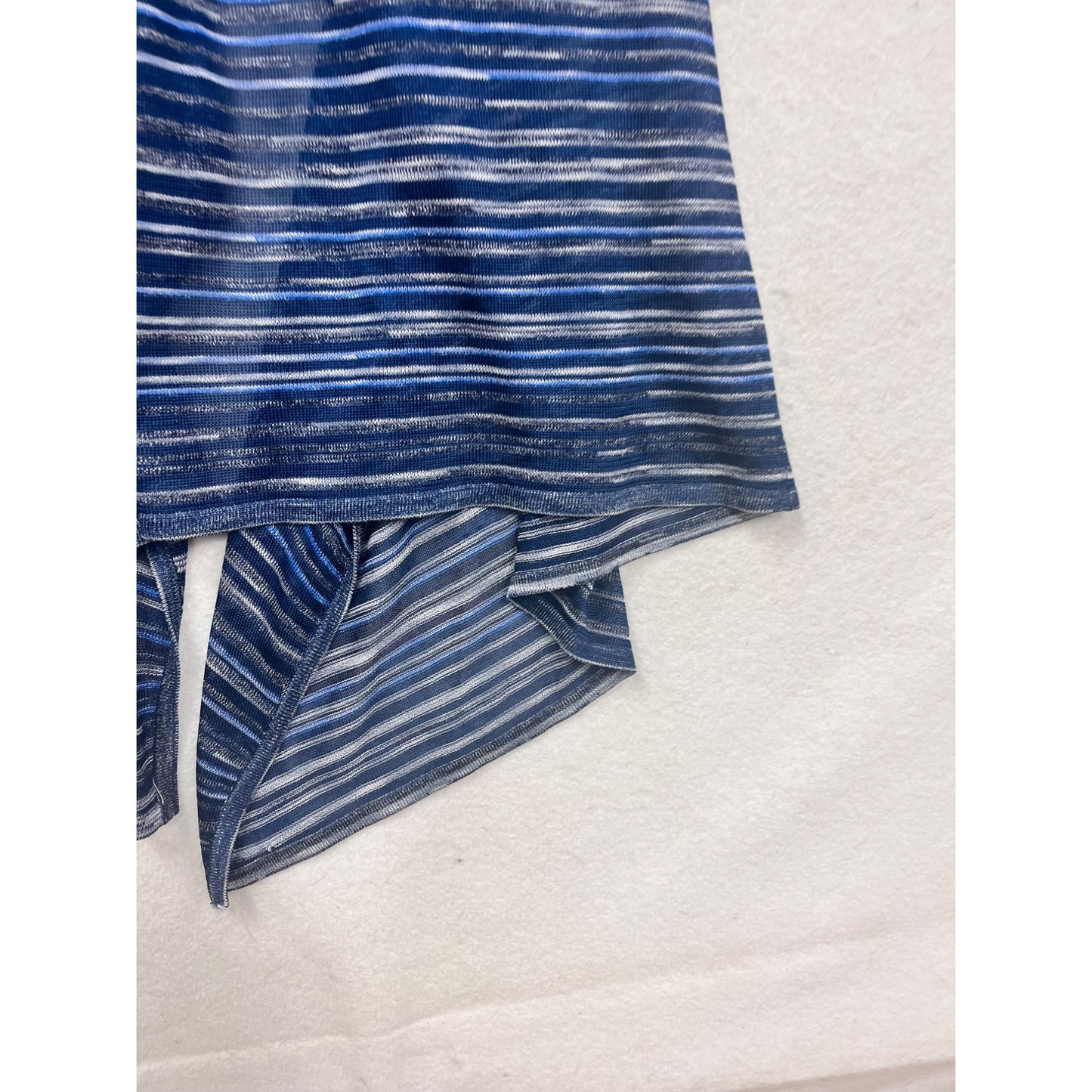 Joan Vass Womens Striped Open Front Cardigan #8451