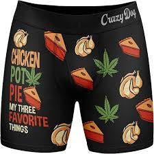 “Chicken Pot Pie” CrazyDog Boxers