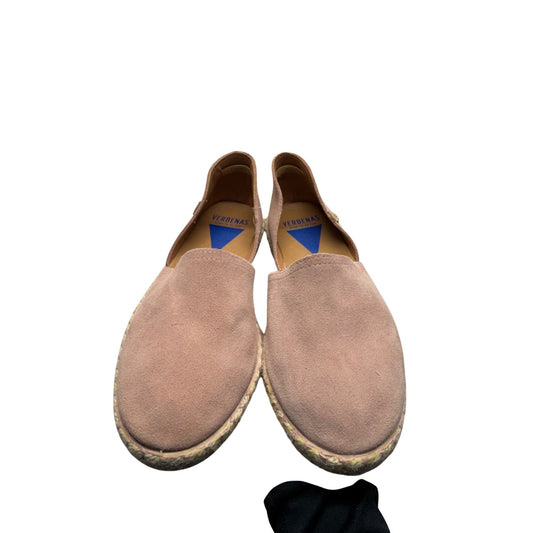 Verbenas Suede Espadrilles Size 39 Made In Spain #9008