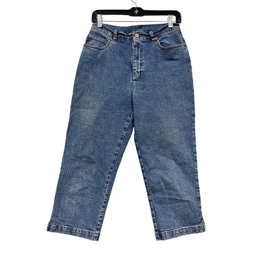 Lauren Jeans Co. By Ralph Lauren Mid-Rise Straight Leg Denim Jeans Size 6 Blue #257A