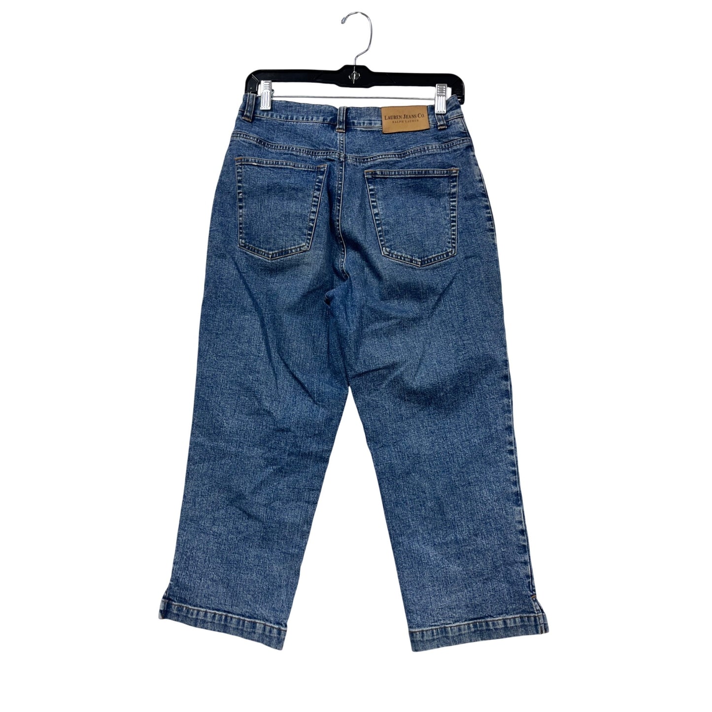 Lauren Jeans Co. By Ralph Lauren Mid-Rise Straight Leg Denim Jeans Size 6 Blue #257A
