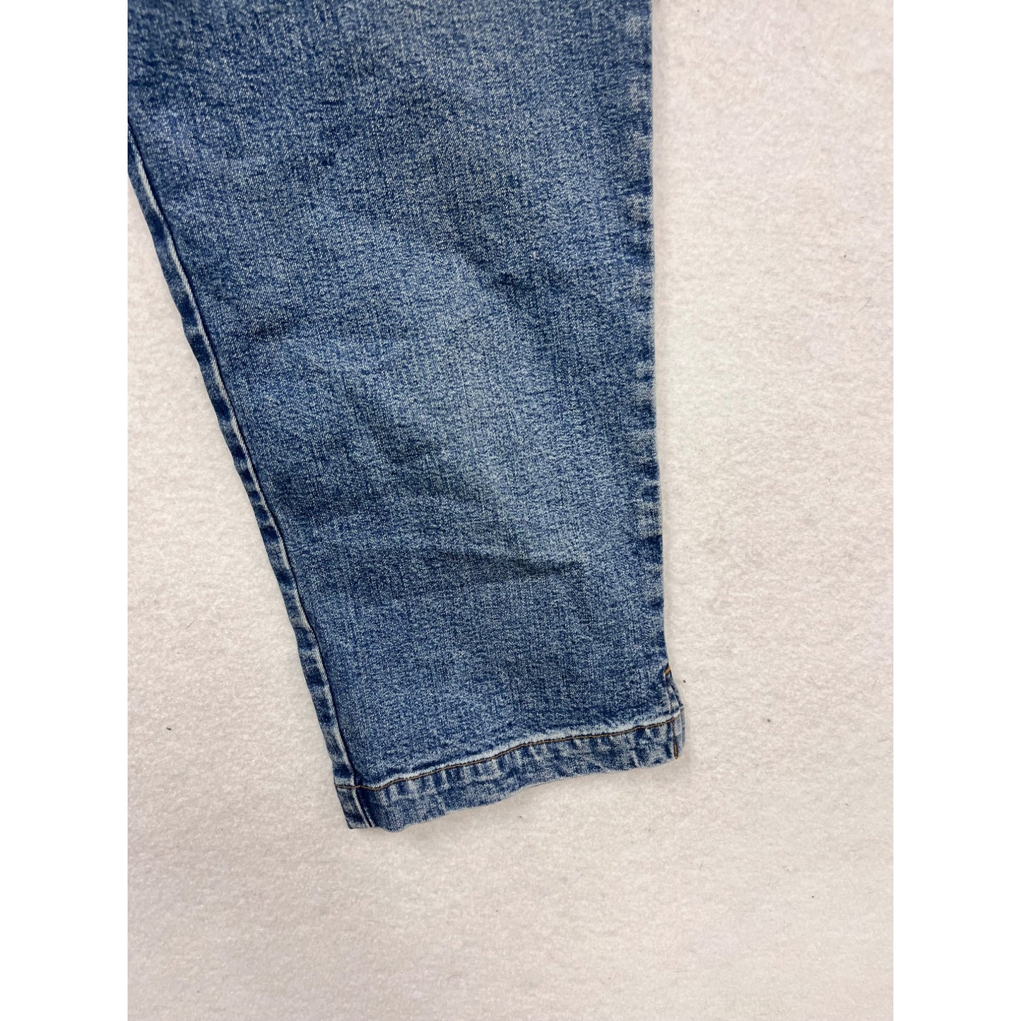 Lauren Jeans Co. By Ralph Lauren Mid-Rise Straight Leg Denim Jeans Size 6 Blue #257A
