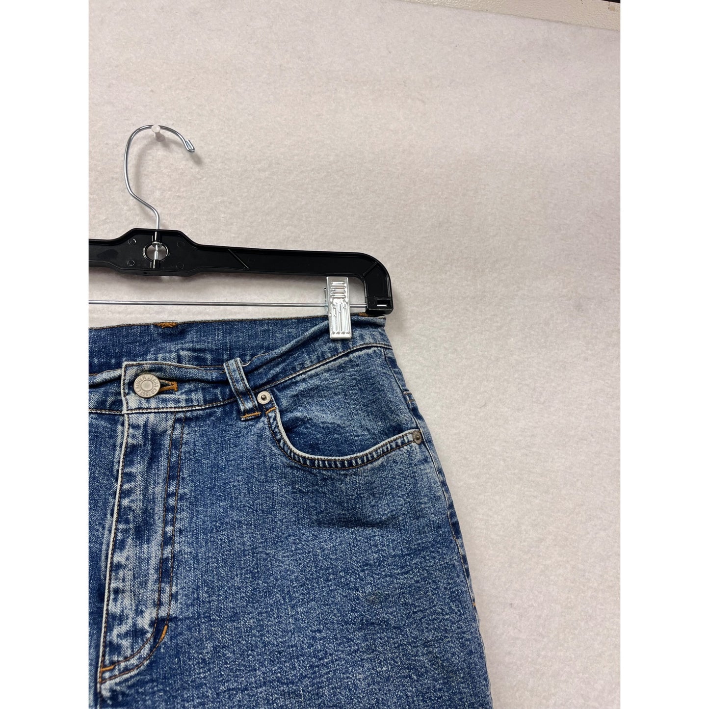 Lauren Jeans Co. By Ralph Lauren Mid-Rise Straight Leg Denim Jeans Size 6 Blue #257A