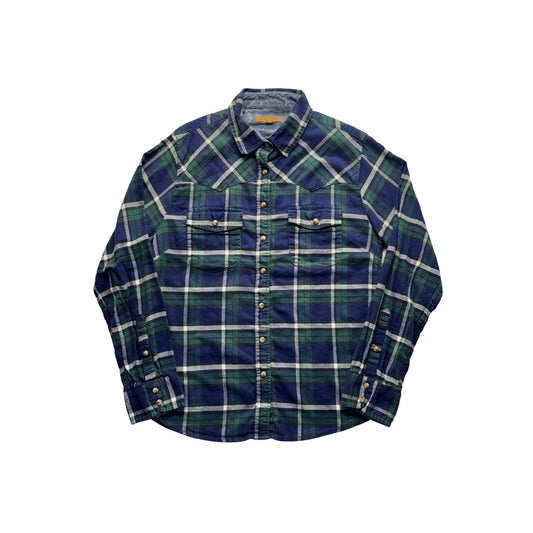 Jachs Girlfriend Plaid Button-Down Shirt #221B