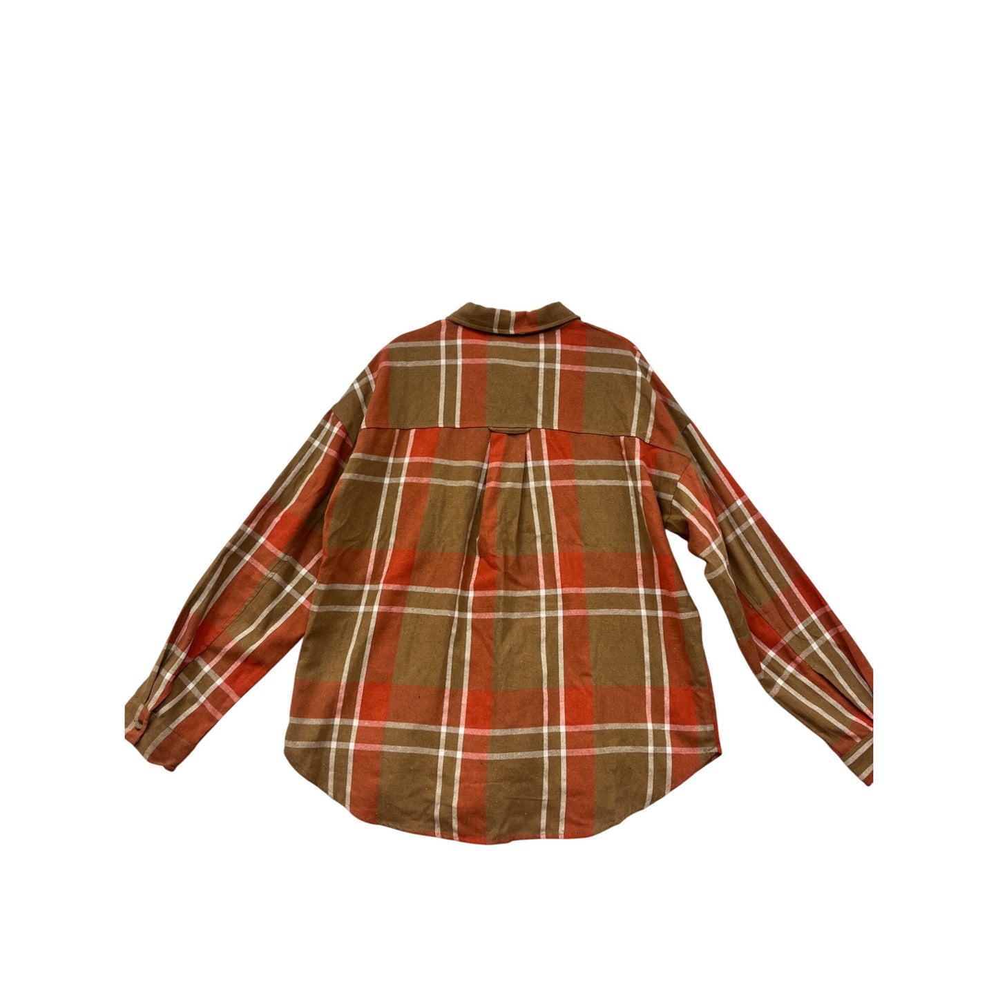 BKE Large Plaid Button-Up Shirt #8048