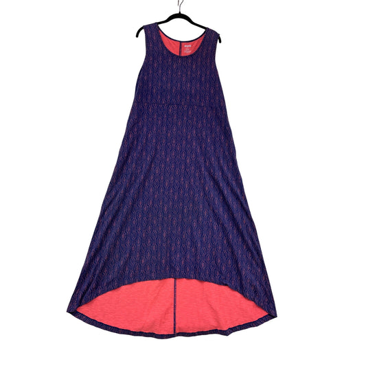 Duluth Trading Co. Sleeveless High-Low Swing Dress XL #889A