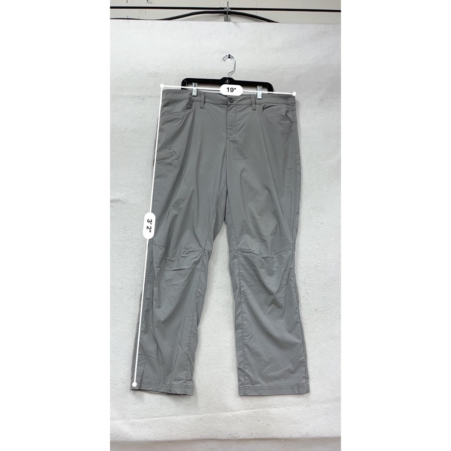 Eddie Bauer Gray Outdoor Pants 38x32 #795A