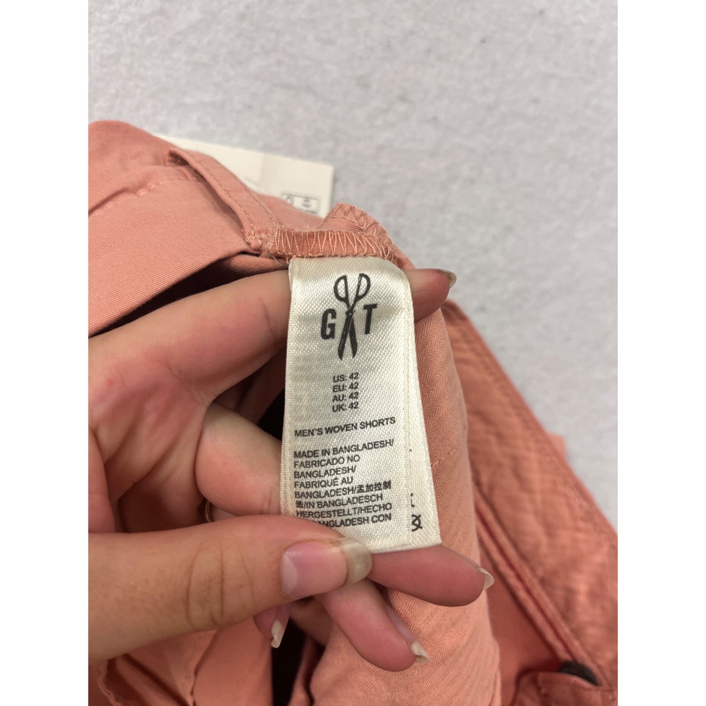 Goodthreads Woven Shorts Size 42 Rust #213A