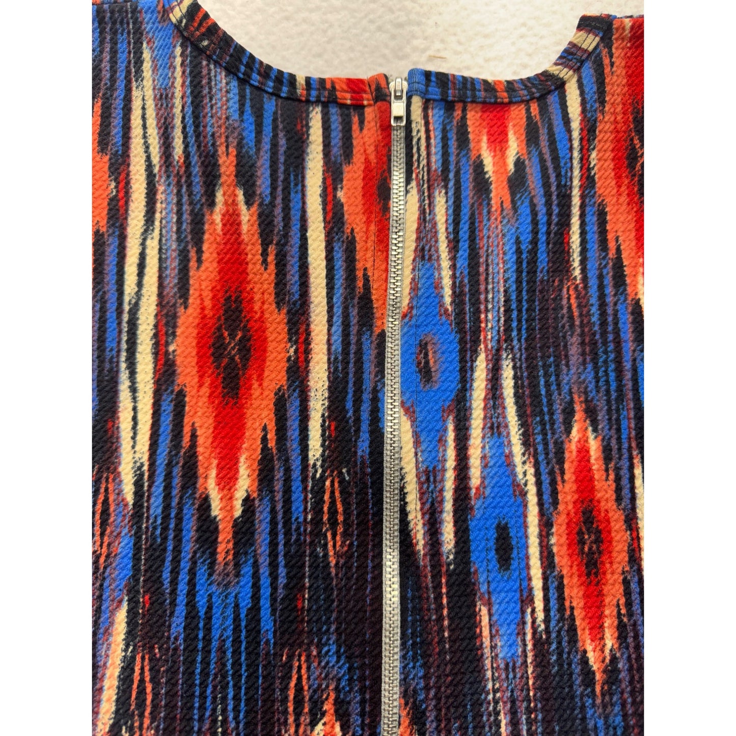 LuLaRoe XS Multicolor Ikat Print Dress #9146