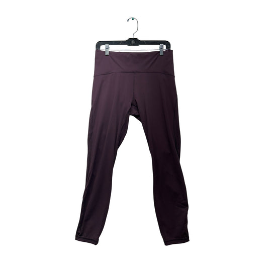 Lululemon Womens Leggings Plum High-Rise Activewear #6115