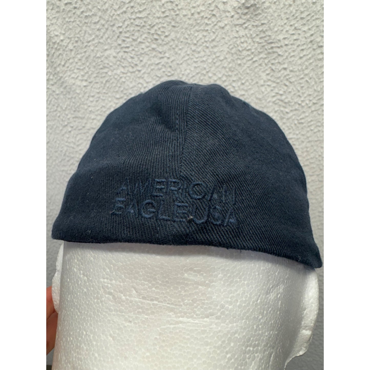 American Eagle Navy Blue Adjustable Baseball Cap W/ Embroidered Eagle Logo #7894