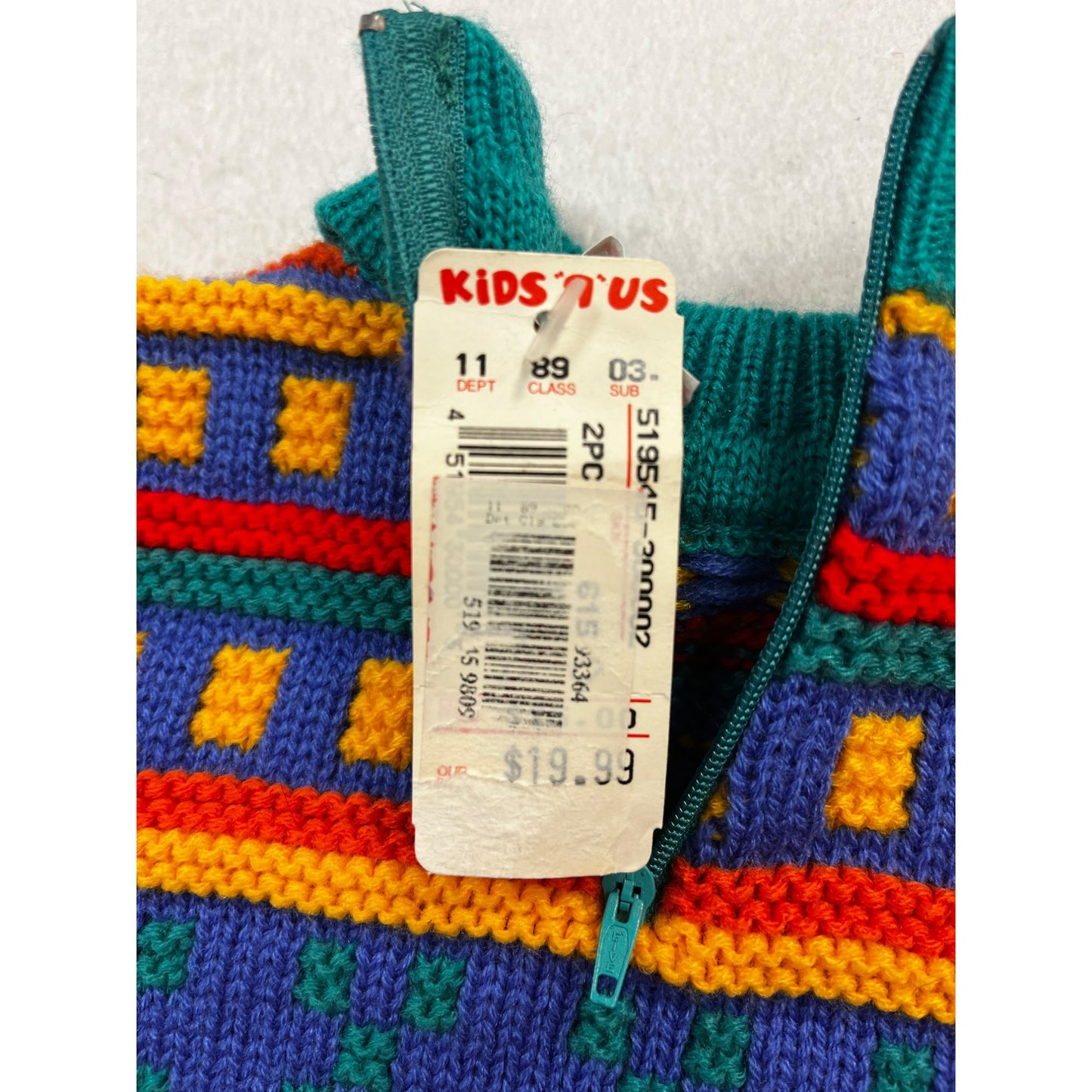 Baby Y2K Kid's ‘R’ Us Knitted Sweater #2611