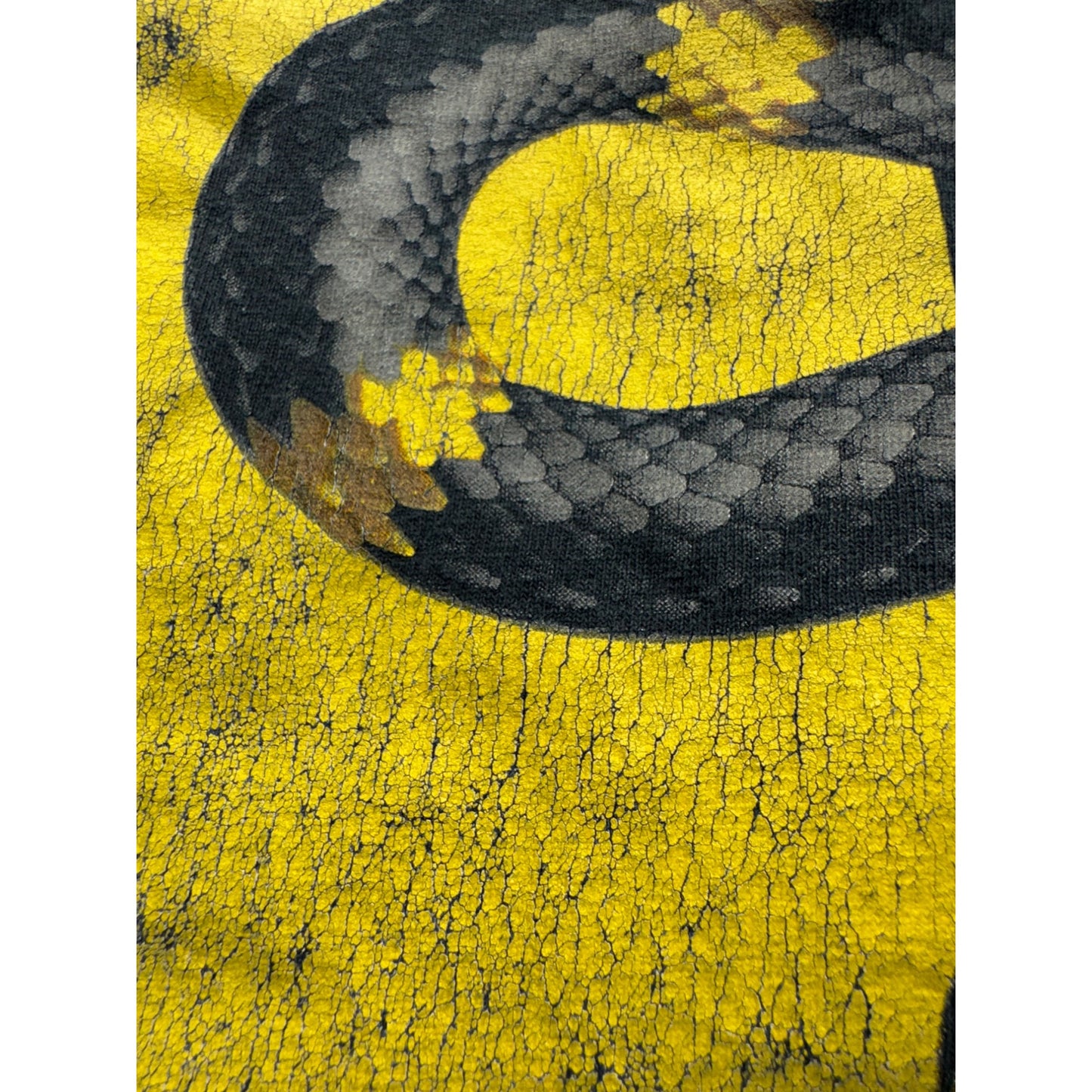 Black Graphic Trust No1 Snake T-Shirt #9071