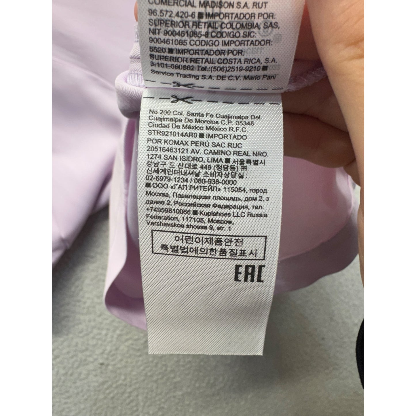 Banana Republic Lavender Blouse S Viscose & Lyocell 3/4 Sleeve Round Neck #9943