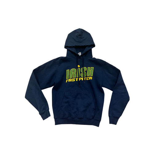 Irish Fast Pitch Navy Hoodie S By Port & Company #828A