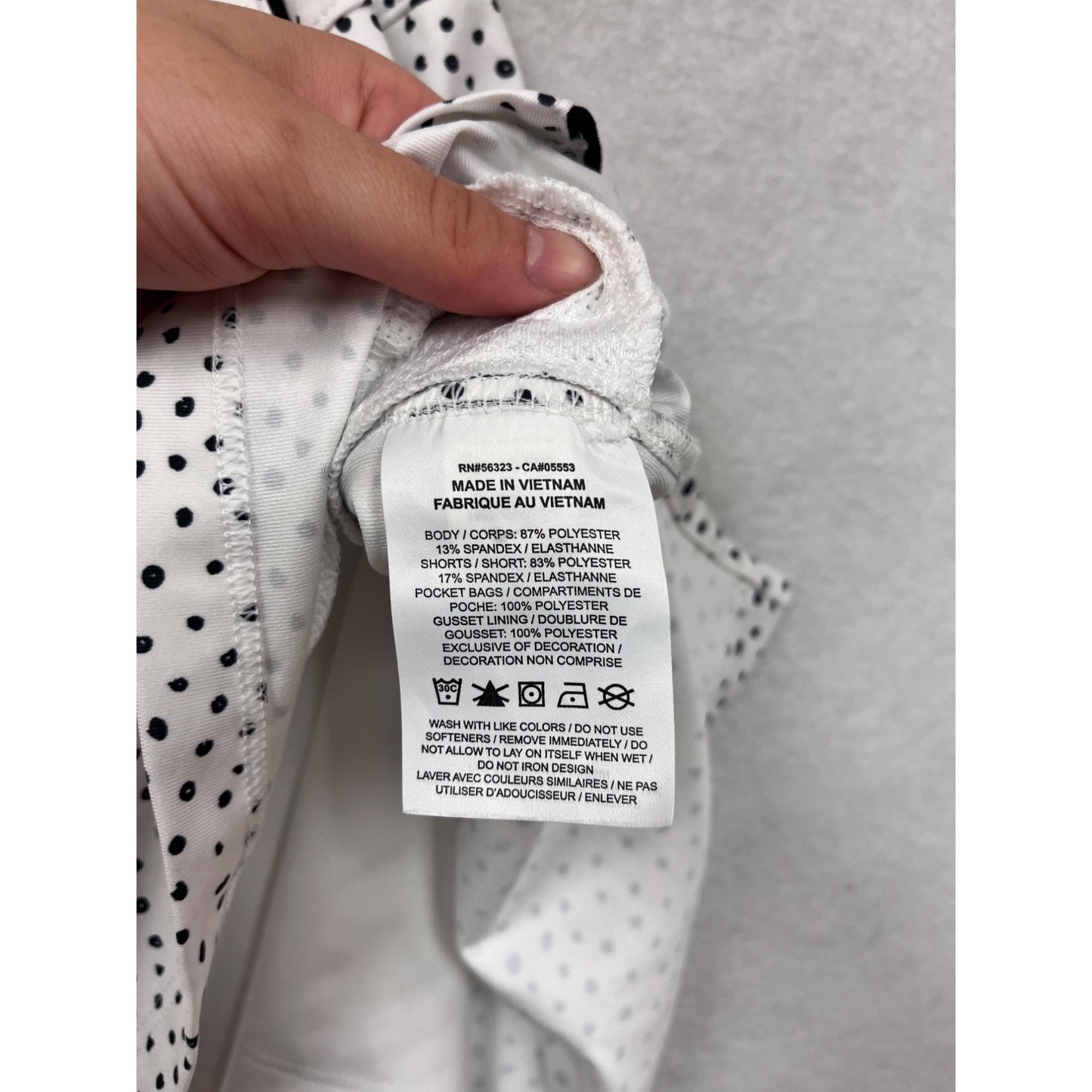 Nike Dri-Fit Polka Dot Athletic Skort Medium #8707