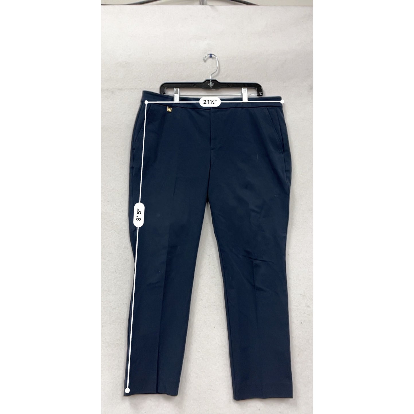 Lauren Ralph Lauren Navy Trousers Size 14 #800A