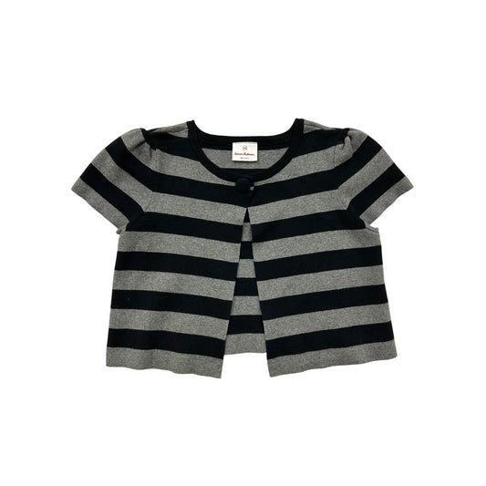 Hanna Andersson Girls Striped Cardigan Short Sleeve #6360