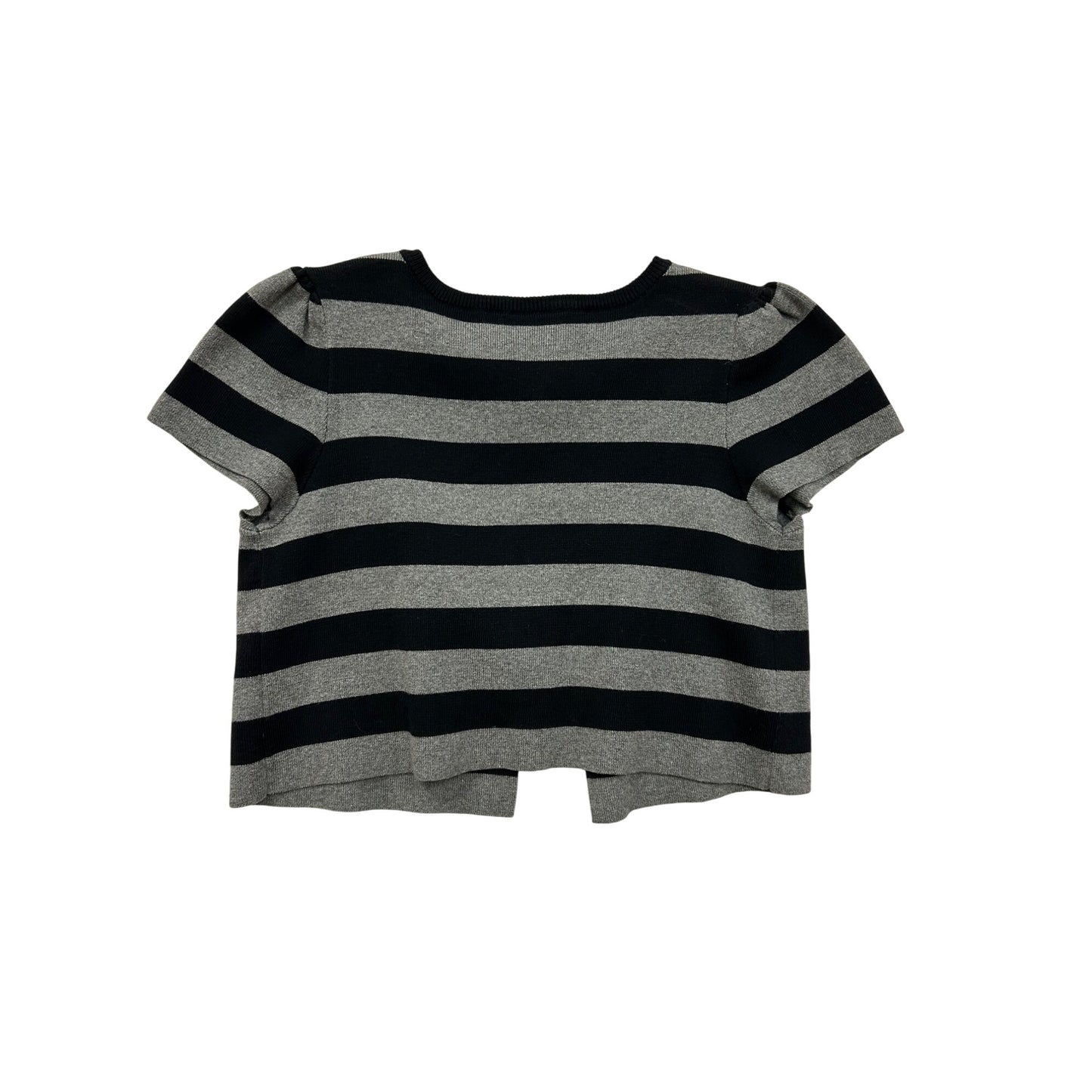 Hanna Andersson Girls Striped Cardigan Short Sleeve #6360
