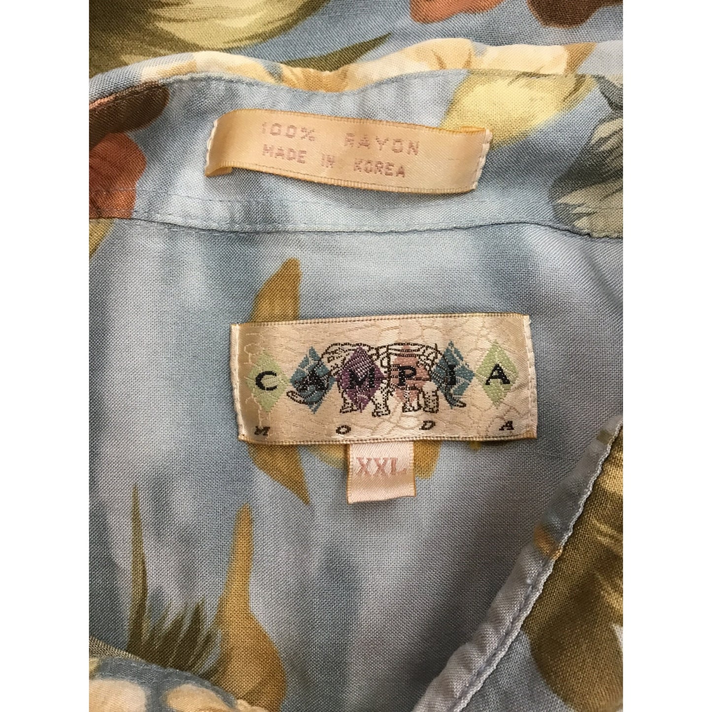 Men’s Vintage Hawaiian ButtonUp