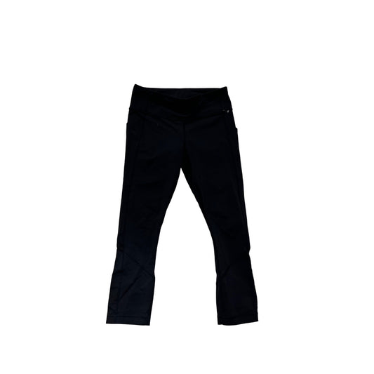 Lululemon Womens Black High-Rise Crop Leggings Size 6 #15A