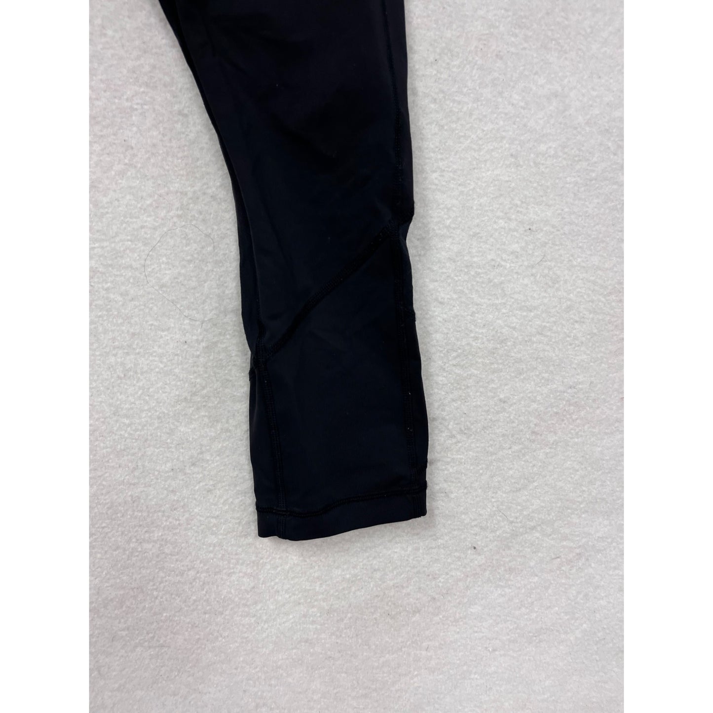 Lululemon Womens Black High-Rise Crop Leggings Size 6 #15A