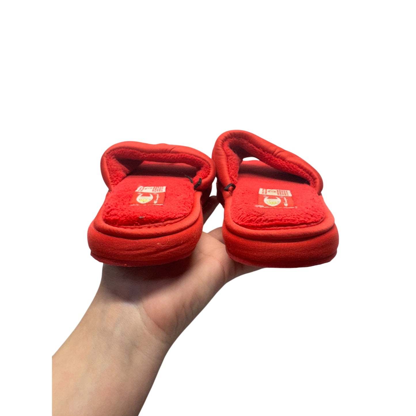 Champion Red Slide Slippers With Embroidered Logo Size 13 Comfortable #9824