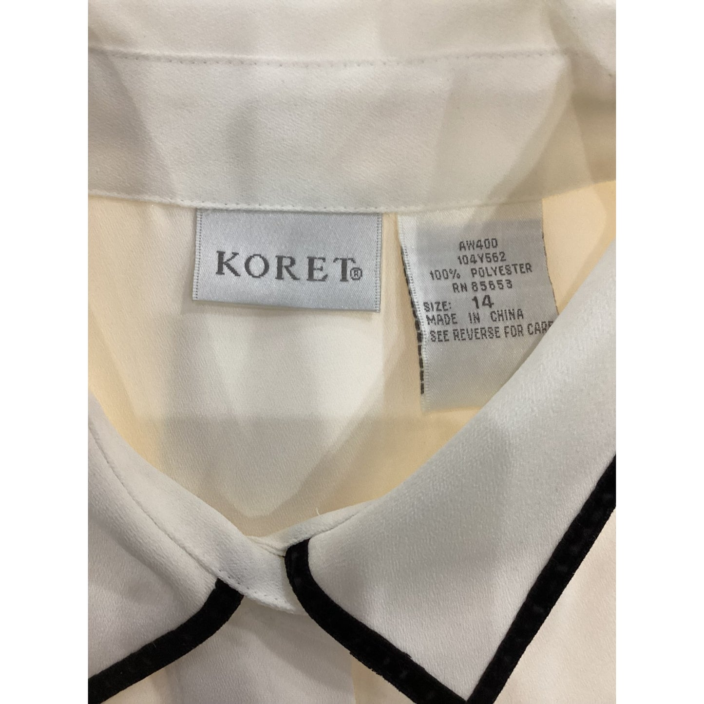 Vintage Koret Button Down Top