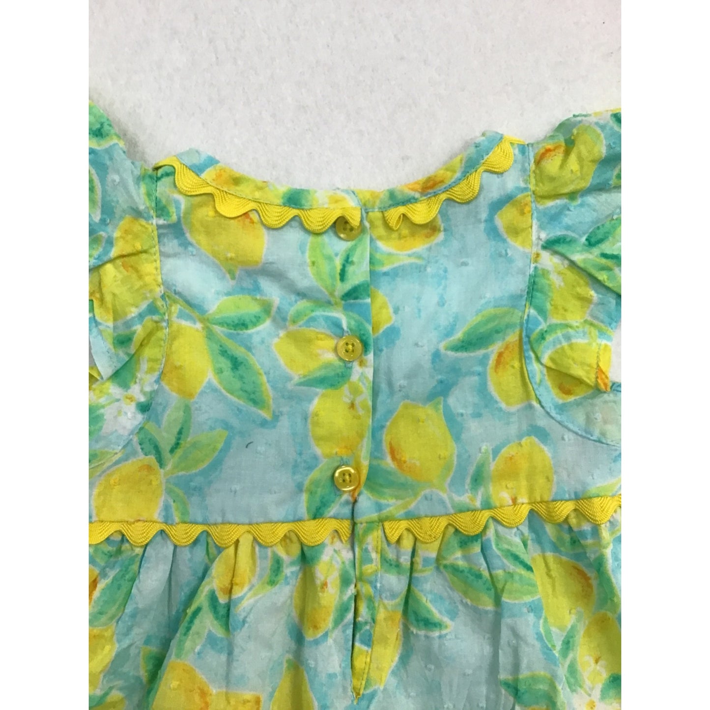 Baby Girl Lemon Print Dress