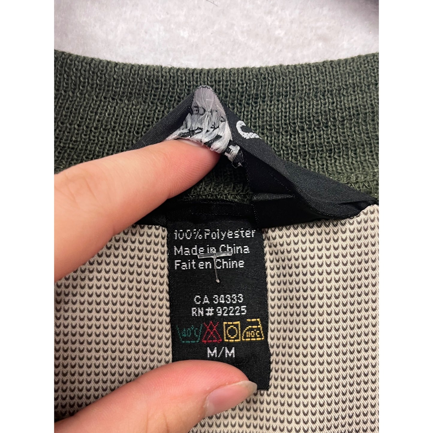 Dritek By Medal Players Mens Pullover Windbreaker Sweater M Medium #8880