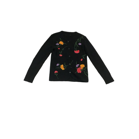 Embroidered Floral Cardigan