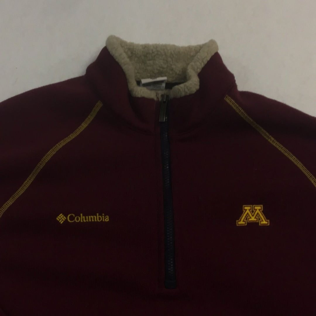 Columbia U of M Sherpa Quarter Zip