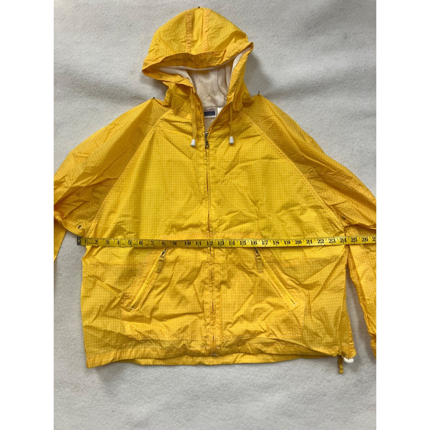 Vintage Youth Yellow Windbreaker #2871