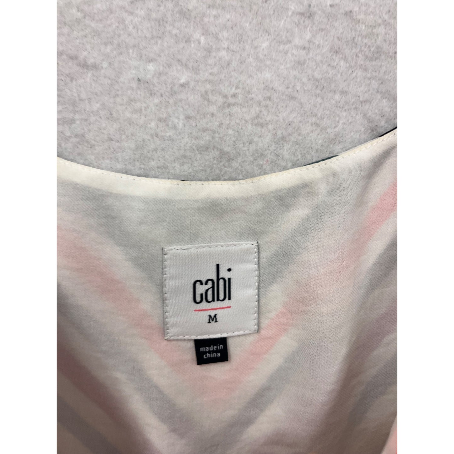 Cabi Multicolor Striped Sleeveless Top M #542A