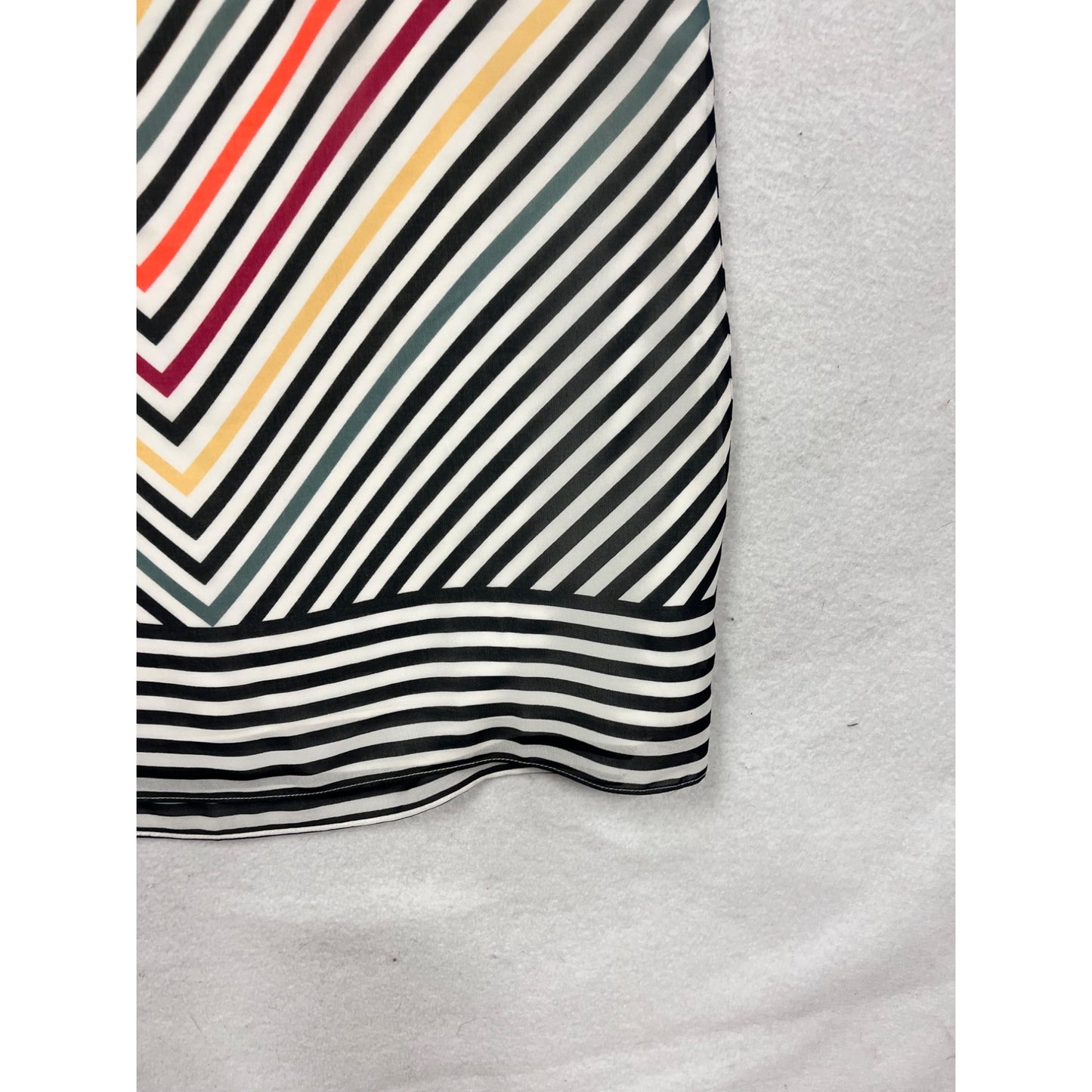Cabi Multicolor Striped Sleeveless Top M #542A