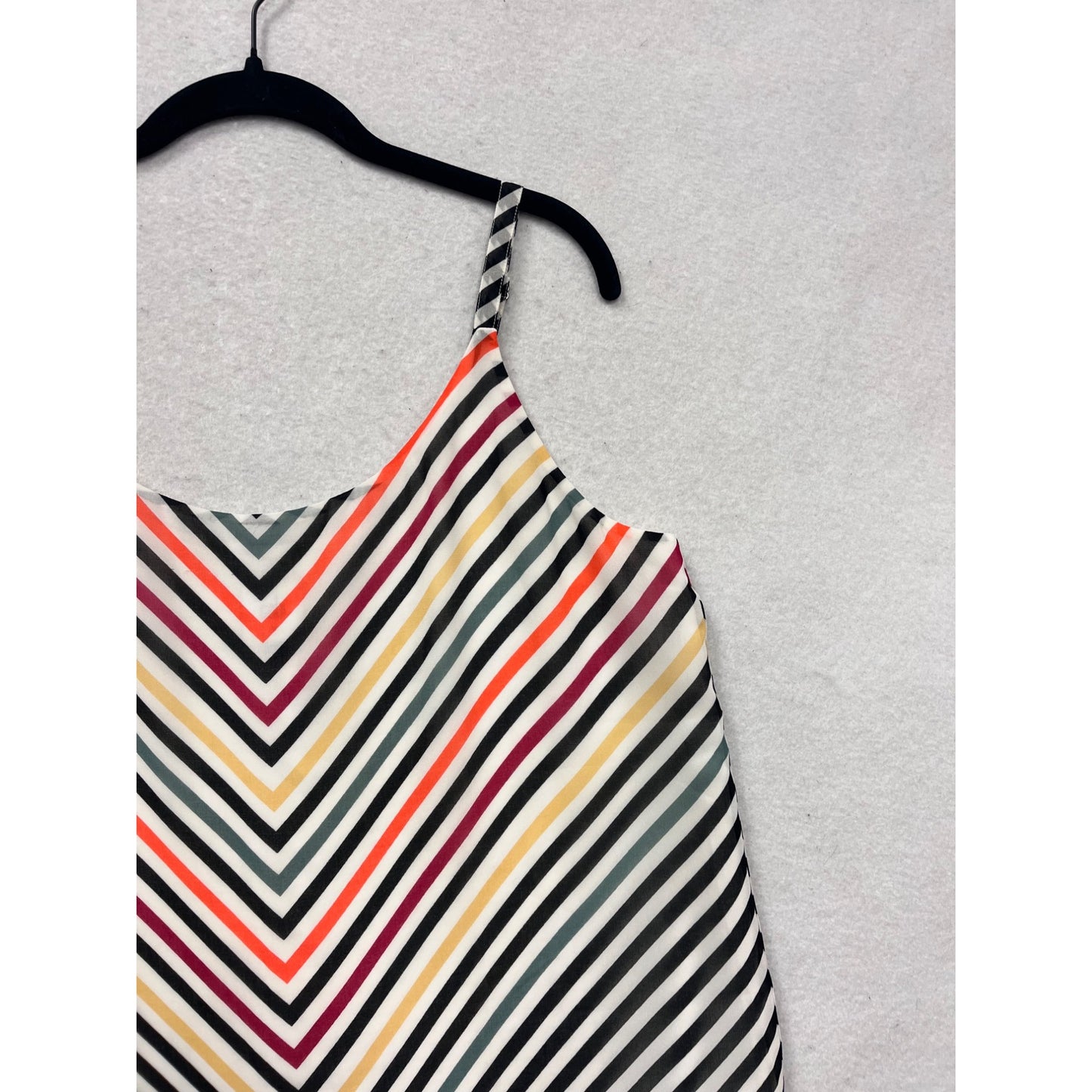 Cabi Multicolor Striped Sleeveless Top M #542A